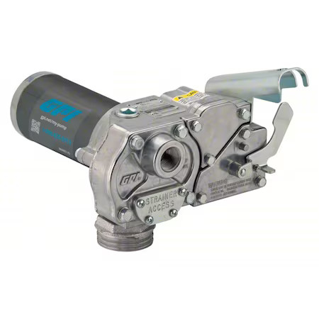 Gpi M150s-E-Po Electric Drum Pump, Aluminum, 12 V Dc