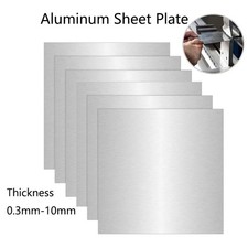 1/5Pcs Aluminum Alloy Sheet Plate 0.3-10mm Thick Metal Panel DIY Fabrication picture