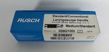 Rusch Standard Conventional Laryngoscope Handle Medium Standard  008621000 NOS picture