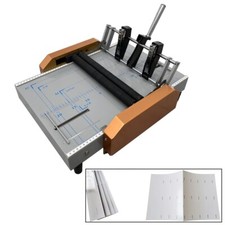 Electric Binding Machine A3 Size Horse-riding Nail Flat Stitching Folding Machin picture