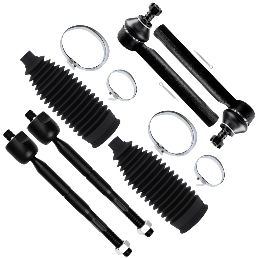 6pcs Front Suspension Tie Rod Ends for Lexus RX330 RX350 for Toyota Highlander