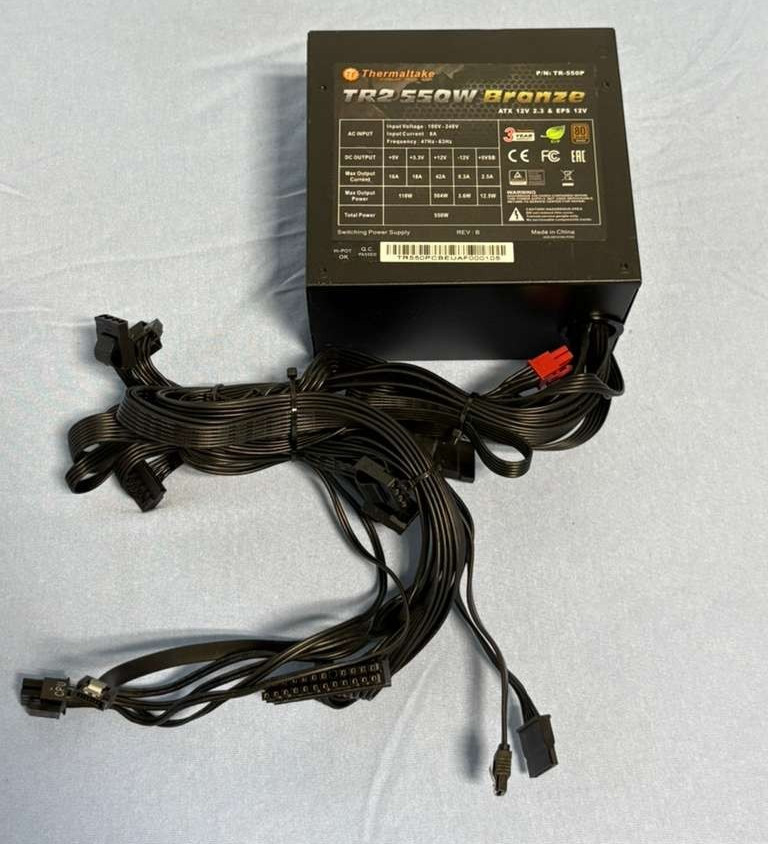 Thermaltake TR2 550W Bronze TR-550P Switching Power Supply for Adani BV 5030 Thermaltake TR2 550W Bronze TR-550P Switching Power Supply for Adani BV 5030