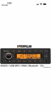 Caterpillar Direct Connect Plug & Play Tractor Radio Bluetooth Cat Dozer Loader picture