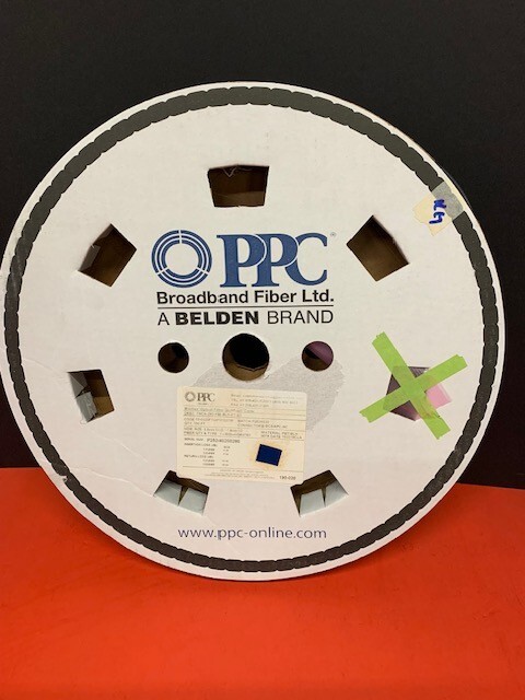 Belden PPC MiniFlex Optical Fiber QuikPush Cable TNCA-093-PB-BLK-FT-A1 150ft