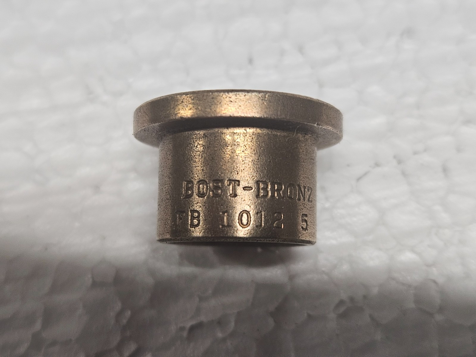 Huge lot 110 piece Bost Bronz Bronze Flange sleeve Bushing fb 1012-5 Huge lot 110 piece Bost Bronz Bronze Flange sleeve Bushing fb 1012-5