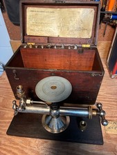 Vintage American Dead Weight Gauge Tester w/Case & Accessories picture