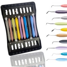 5Pcs/10Pcs Dental Composite Filling Instruments Set Silicone Handle Restorative picture