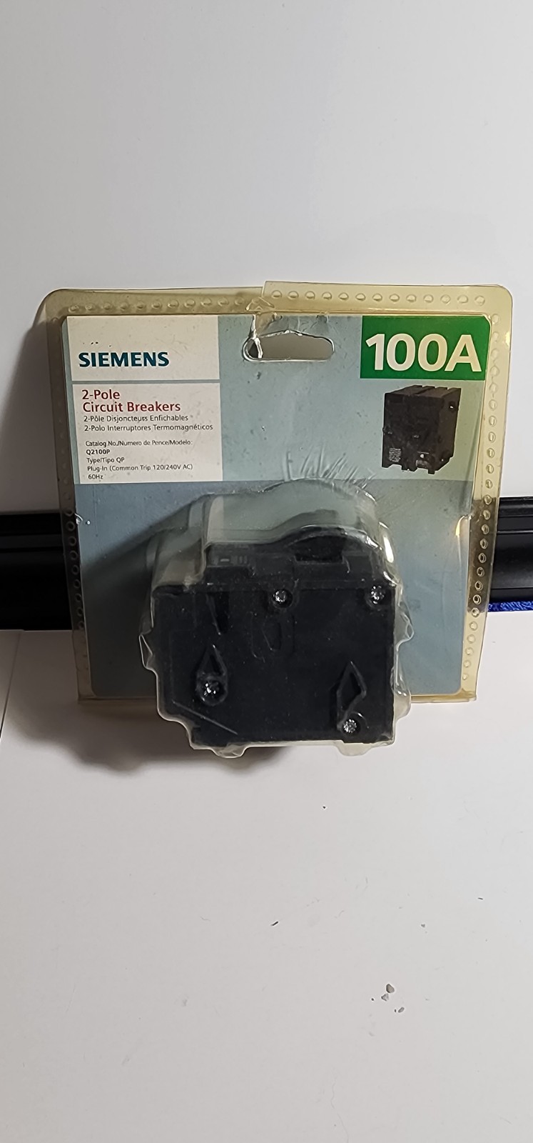 SIEMENS Q2100P 100A 2 Pole CIRCUIT BREAKER BRAND NEW IN BOX