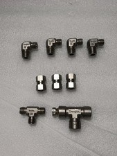 Swagelok SS Compression Fittings Tee Mixed Lot 9 pcs Instrumentation Set picture