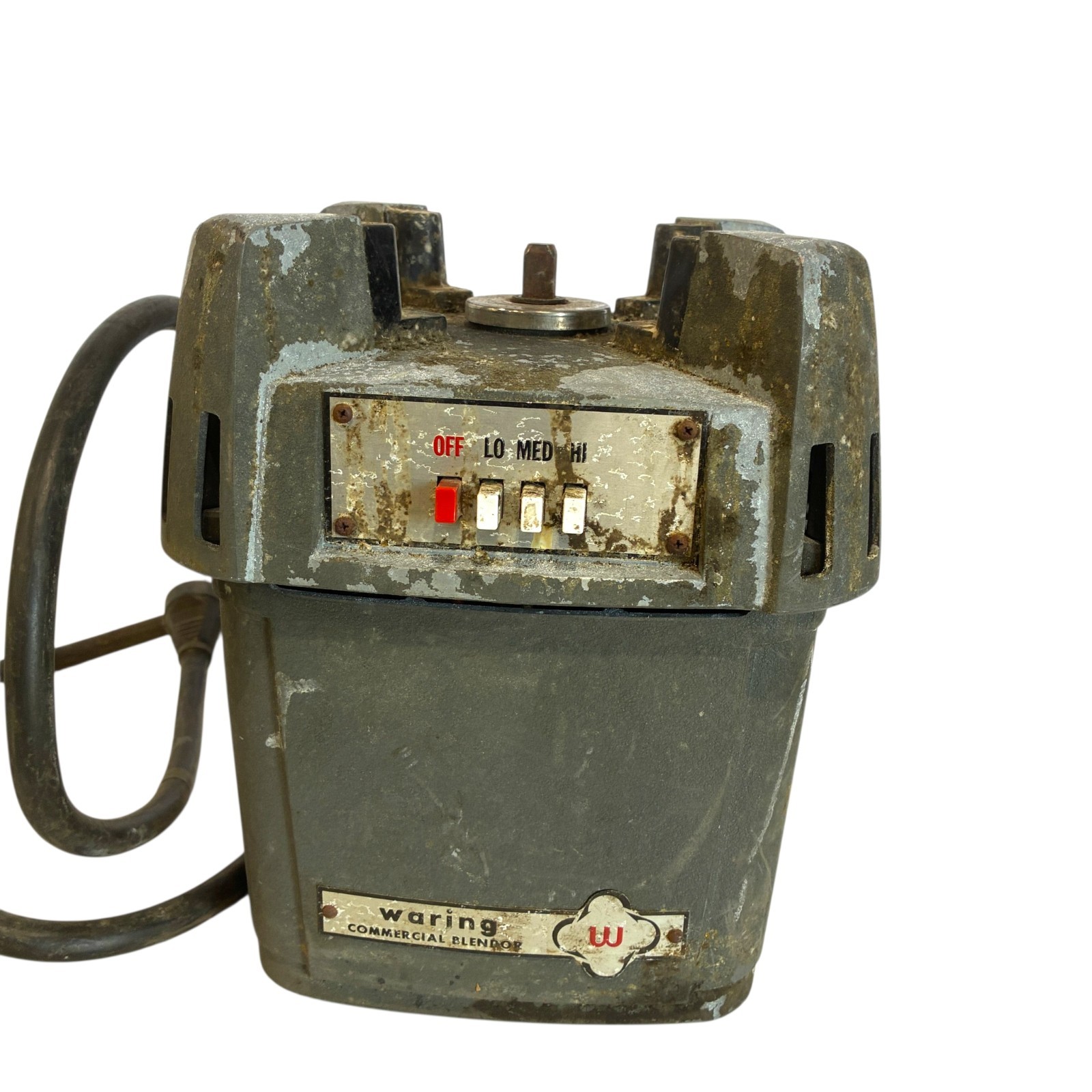 Vintage Waring Commercial Blendor Base CB-5 Cat No CB-6 3-Speed Heavy Duty 15A