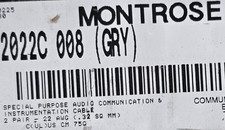 Montrose 2022C 22/2P Individual Shielded Pairs Control Cable = Belden 8723 /50ft picture