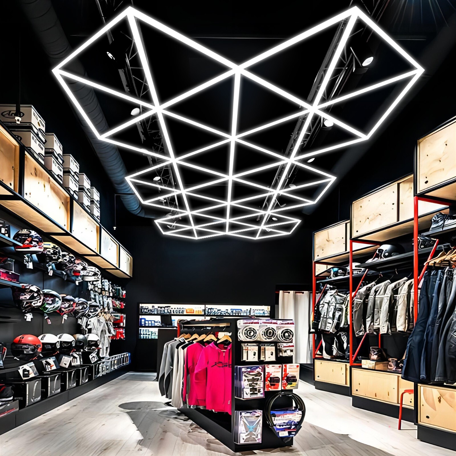 Super Bright LED Lights - 610 Watts - Modern Pattern Lights