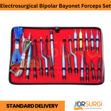 Electrosurgical Bipolar Bayonet Forceps Set of 20 Pcs – Electronic Accessories picture