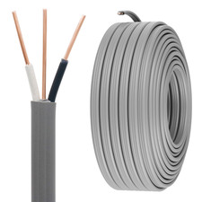 12/2 UF Wire Outdoor Direct Burial Underground Feeder Cable 100Ft picture