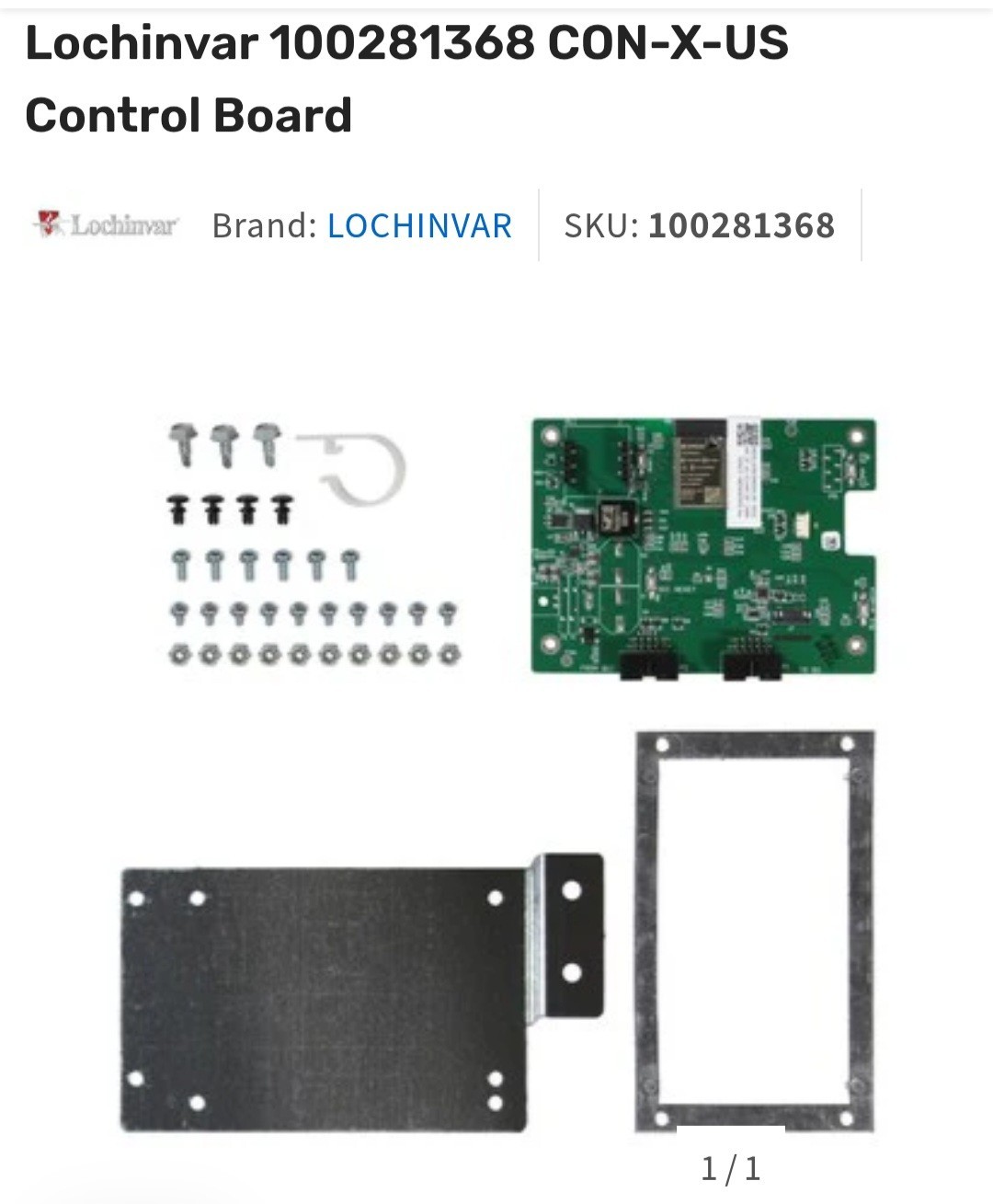 LOCHINVAR 100281368  Con-x-us Control Board New In Box