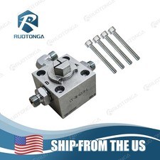3-Way Hydraulic Changeover Valve with Bolts for Mini Excavator Thumb Attachment picture