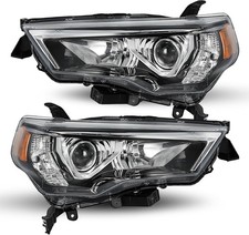 Halogen Headlight Assembly Fits for 2014-2020 Toyota 4Runner Driver and Passenge picture