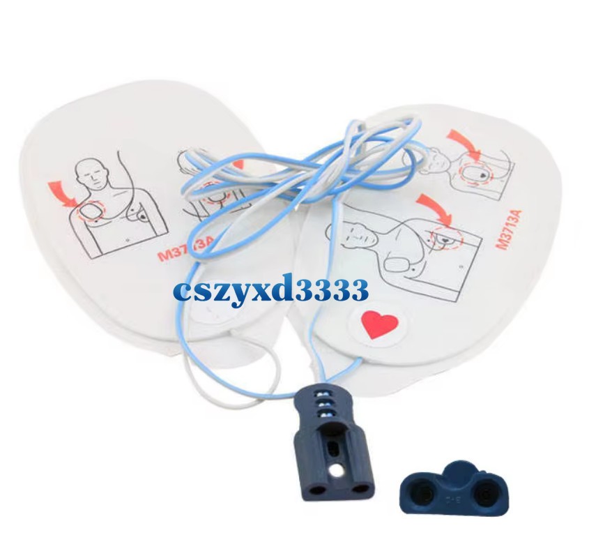 New M3713A Electrode Pads of Philip HeartStart FR FR2 FR2+ FR3 DFM100 XL XL+ MRx
