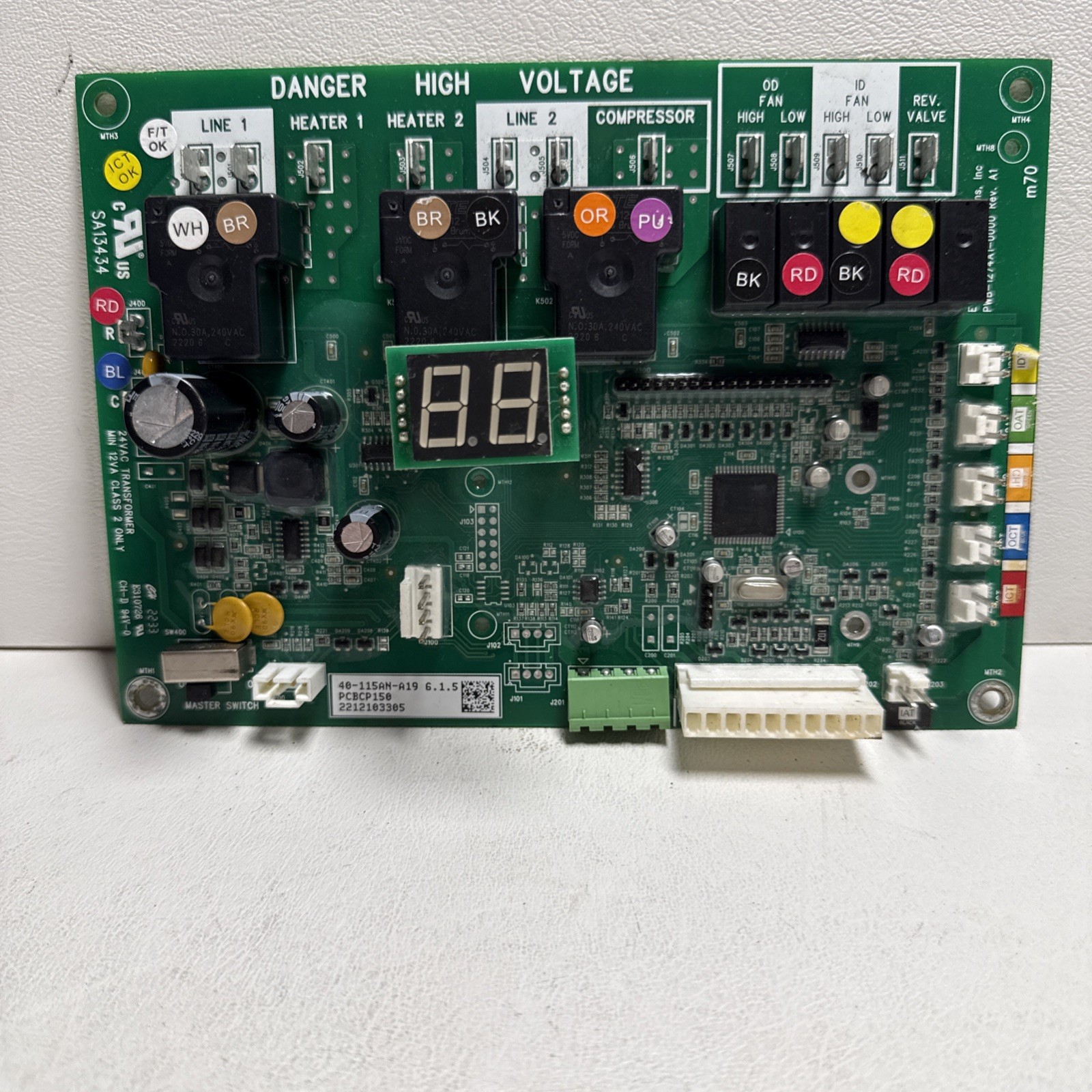 PWB-1274A1-0000 AMANA 40-115AN-A19 GOODMAN PTAC PCBCP150 Control Circuit Board