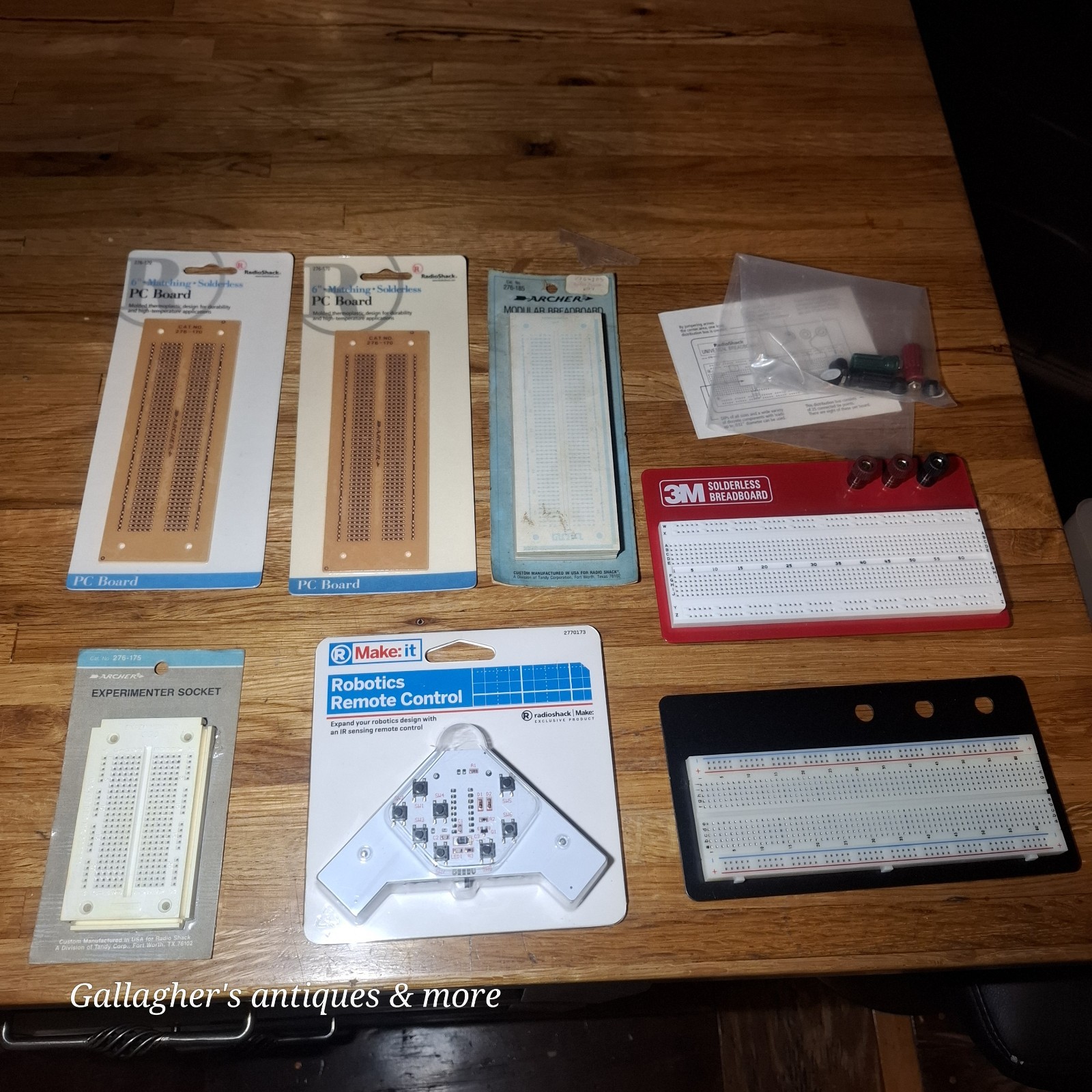 Vintage RadioShack Archer 3M Solderless Breadboard PC Board Robotics Lot NOS