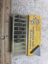 NEW 8PCS. HARRISVILLE TOOL CO.  TPG 433  GRADE: CA-730 CARBIDE INSERTS picture