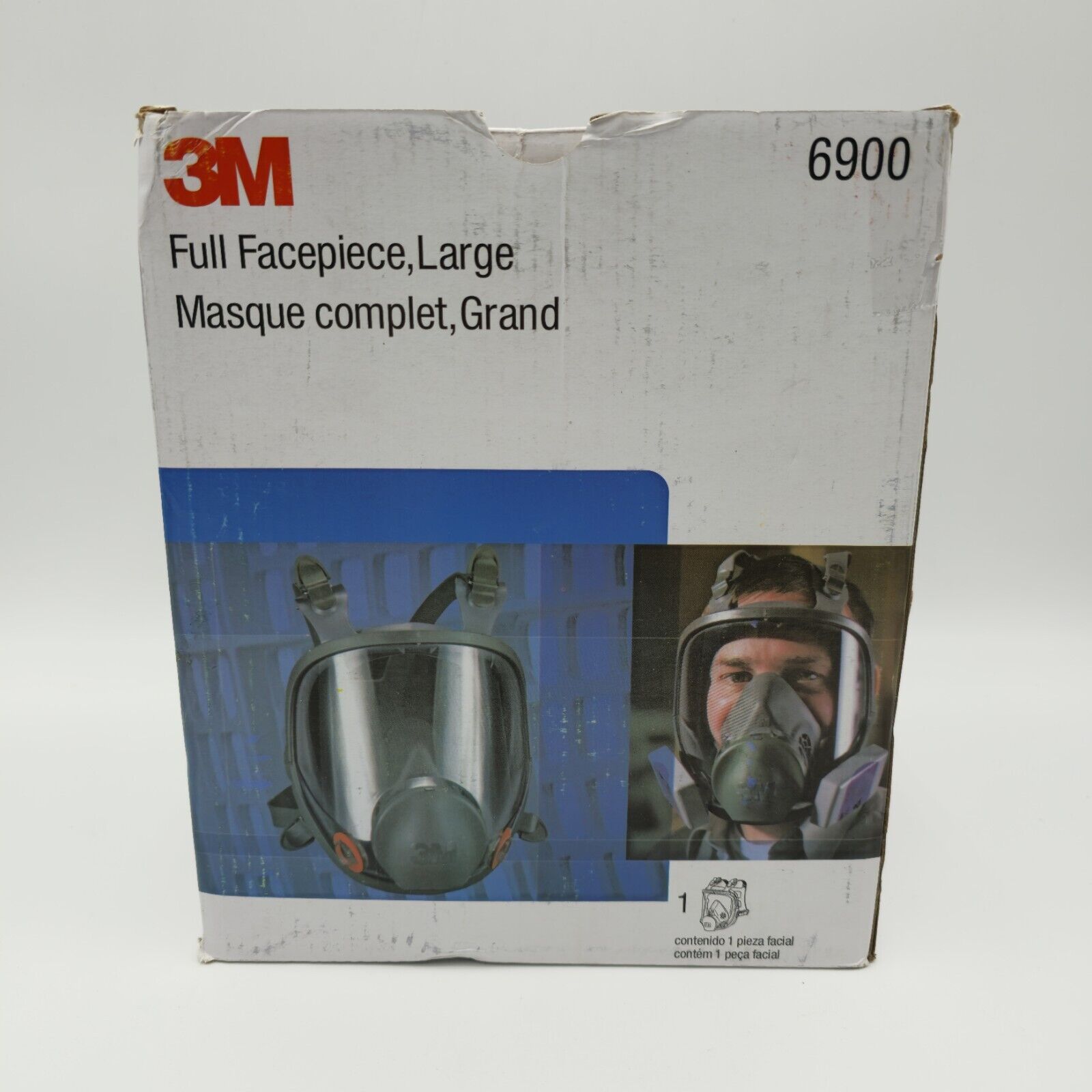 3M 6900 Series Full Facepiece Respirator Size Large