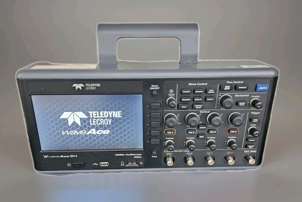 Teledyne LeCroy WaveAce 2014 100 MHz 4 Channel Digital Oscilloscope - Calibrated Teledyne LeCroy WaveAce 2014 100 MHz 4 Channel Digital Oscilloscope - Calibrated