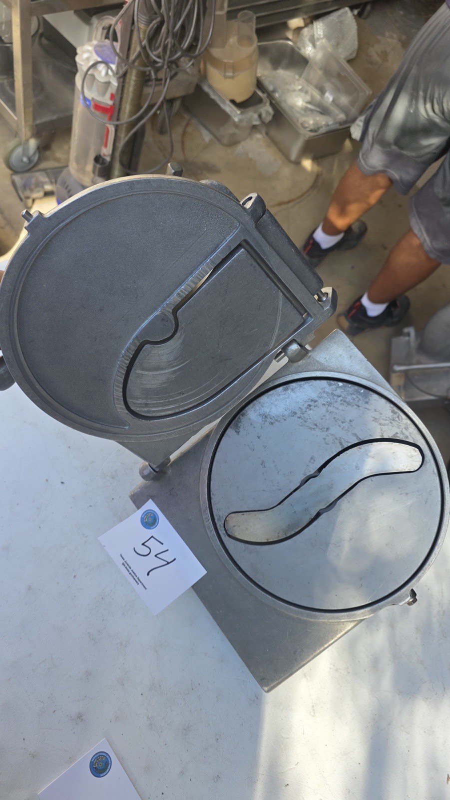 Hobart Pelican Head Mixer Attachment Shredder Grater #54