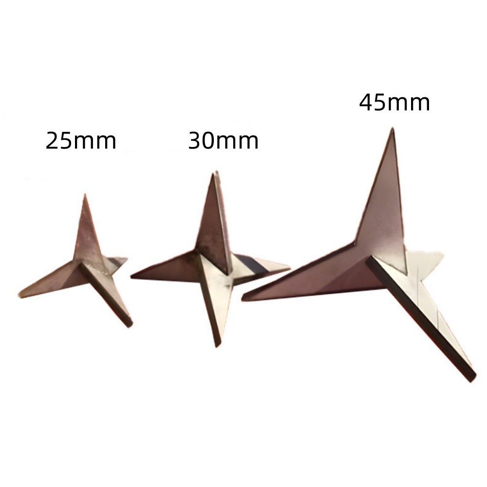 200PC Tire Puncture Spikes Heavy Portable Duty Carbon Steel Triangle RoadSpikes~