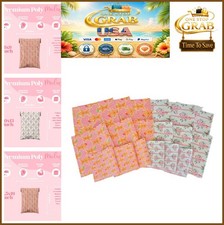 Christmas Poly Mailers Variety Pack 18 Bags 6x9 10x13 14.5x19 Self-Seal Water picture