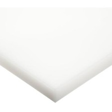 US Stock 8mm x 200mm x 200mm White UHMW Plastic Sheet Plate picture