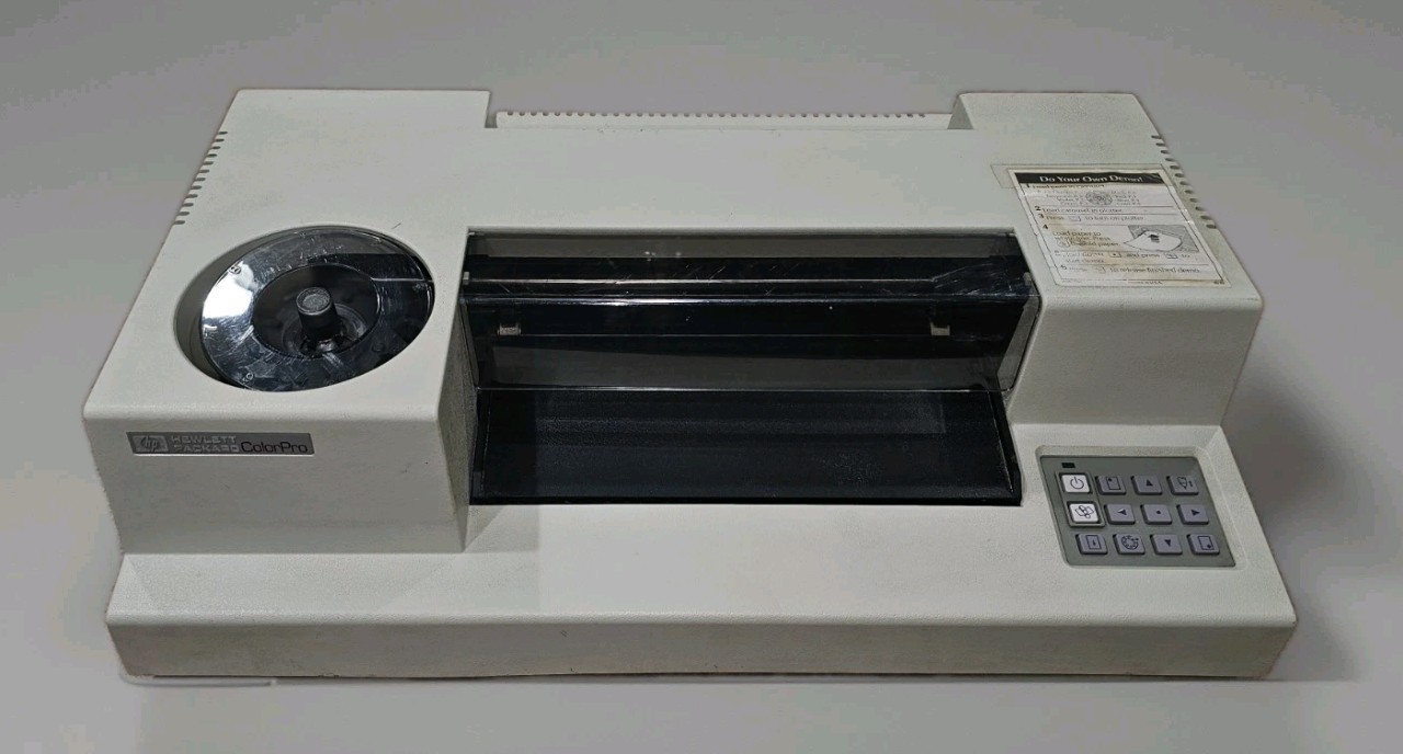HP Hewlett Packard - Color Pro Plotter 7440A - *Untested* - *For Parts*