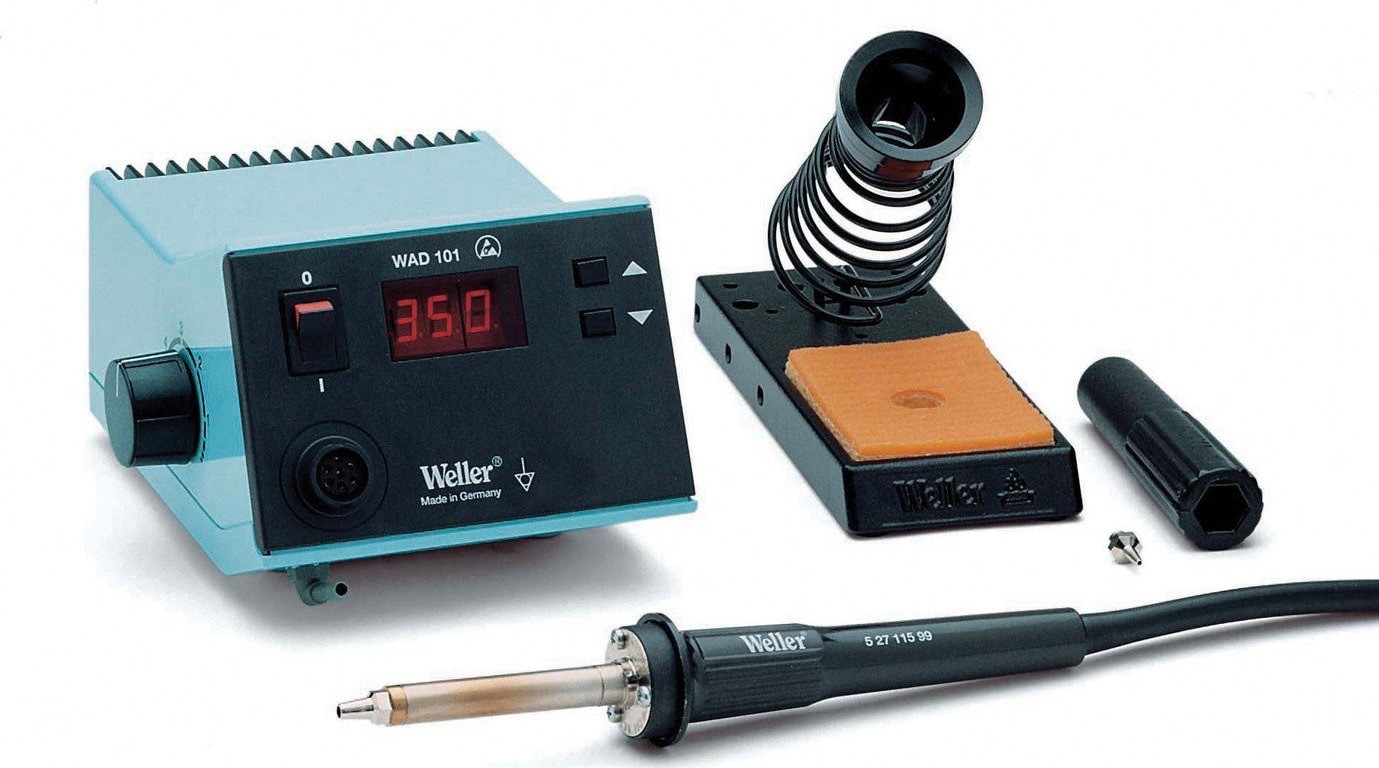 Weller WAD101N Digital Hot Air Rework Station HAP1 100W 120V Complete Kit NEW