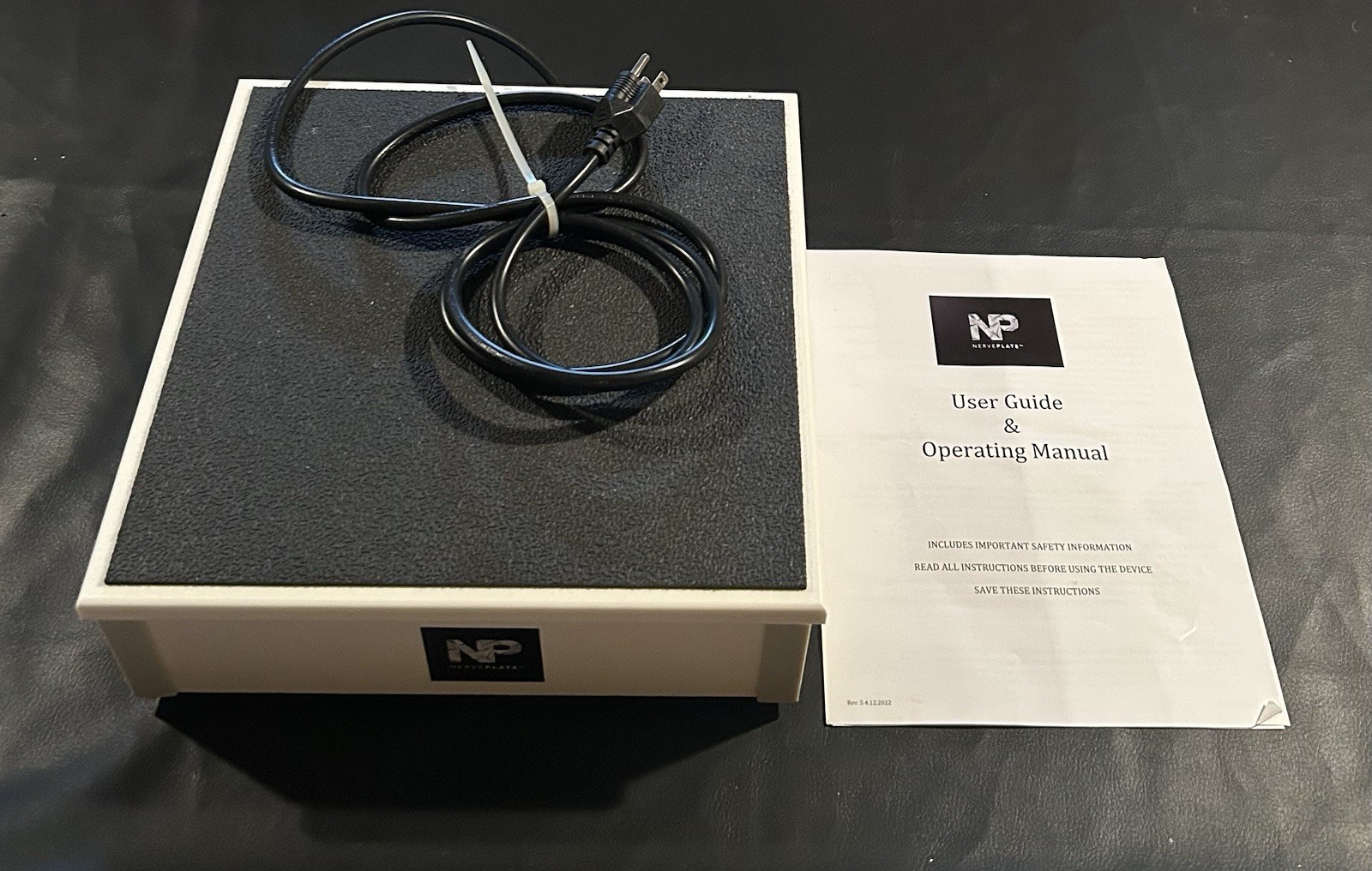 NP NervePlate Nerve Plate High Frequency Vibration Platform Therapy Neuropathy