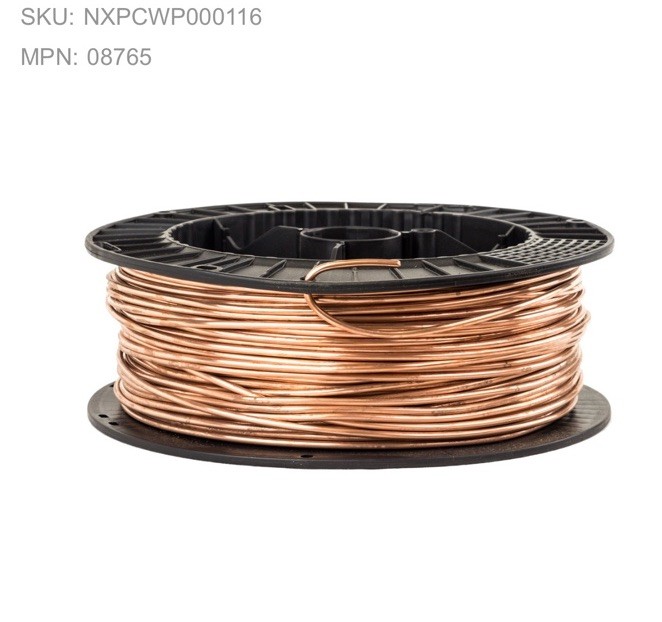 Wire 6 AWG Bare Solid Copper Wire 315 ft Spool,