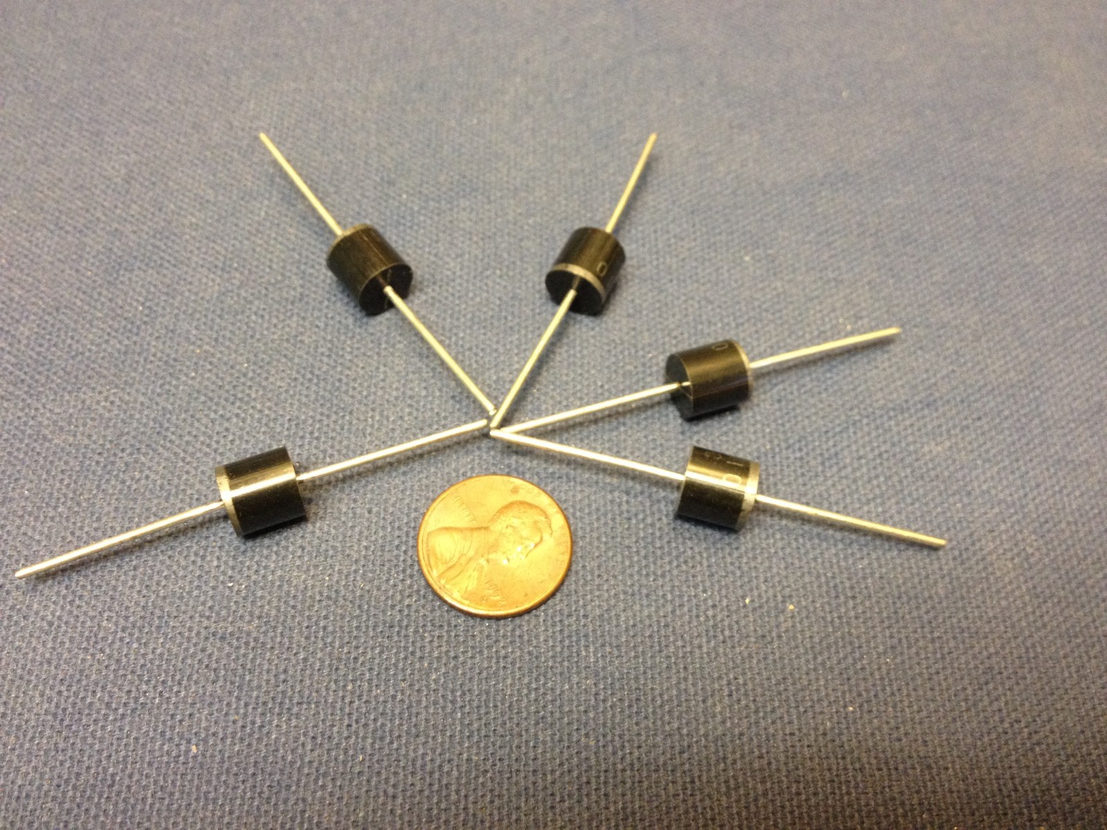 5 Pieces - 10A10 10 Amp 1000V 10A 1KV Axial Rectifier Diode x c16 STAMP