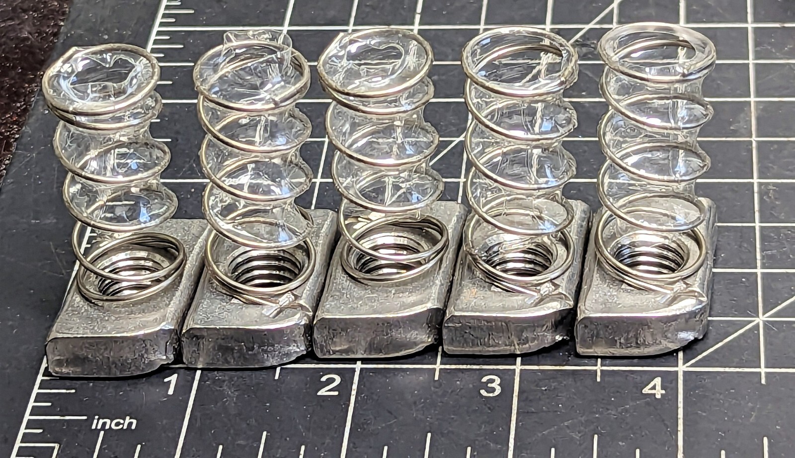 (5) Stainless Steel ½” Strut Channel Spring Nuts Superstrut T &B A1001/2SS [B2BB