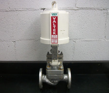 VALTEK YKV FLOWSERVE SIZE 25 PNEUMATIC ACTUATOR VALVE M/GV01 150PSI picture
