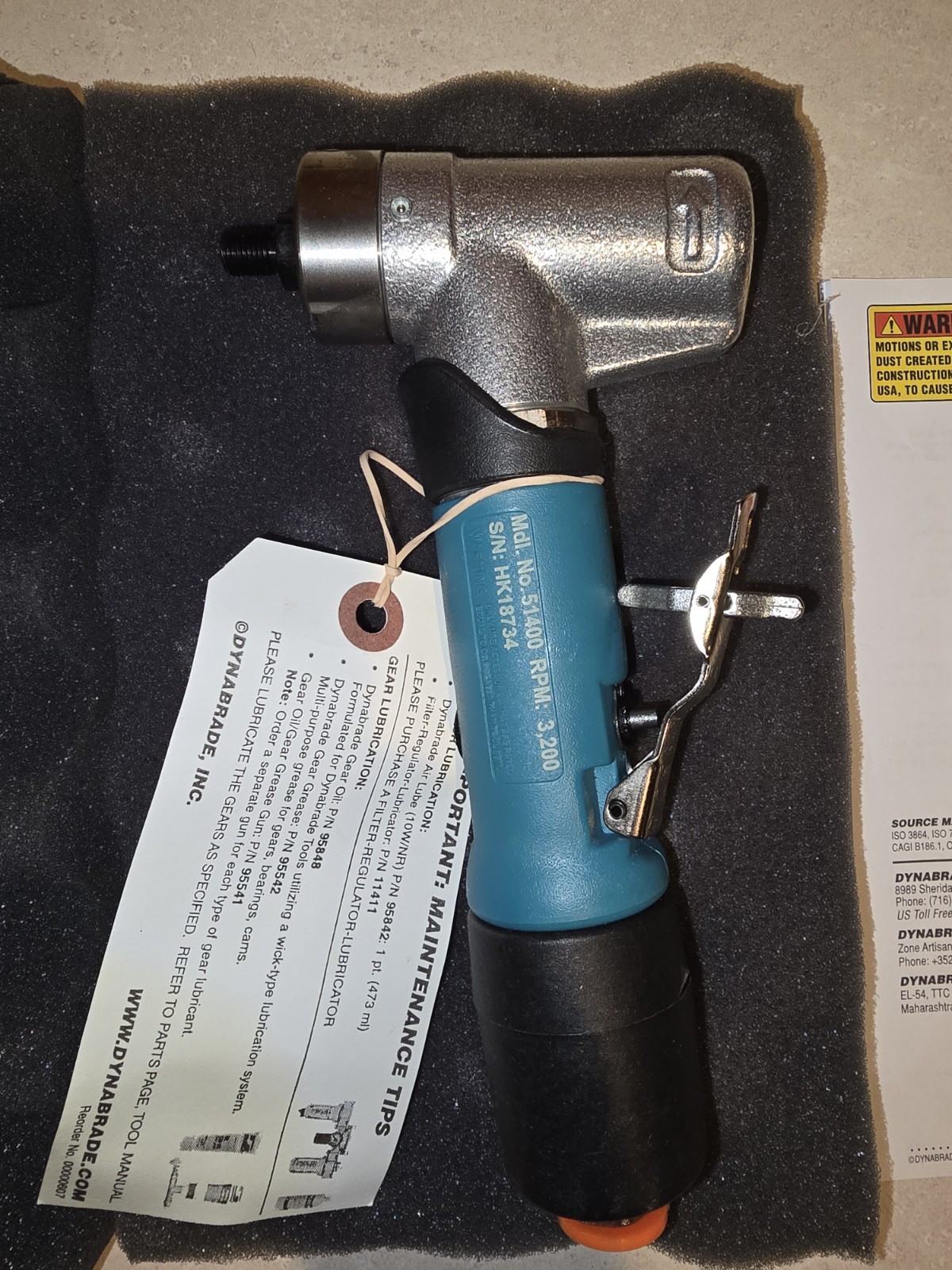 Dynabrade 51400 Rotary Buffer 3