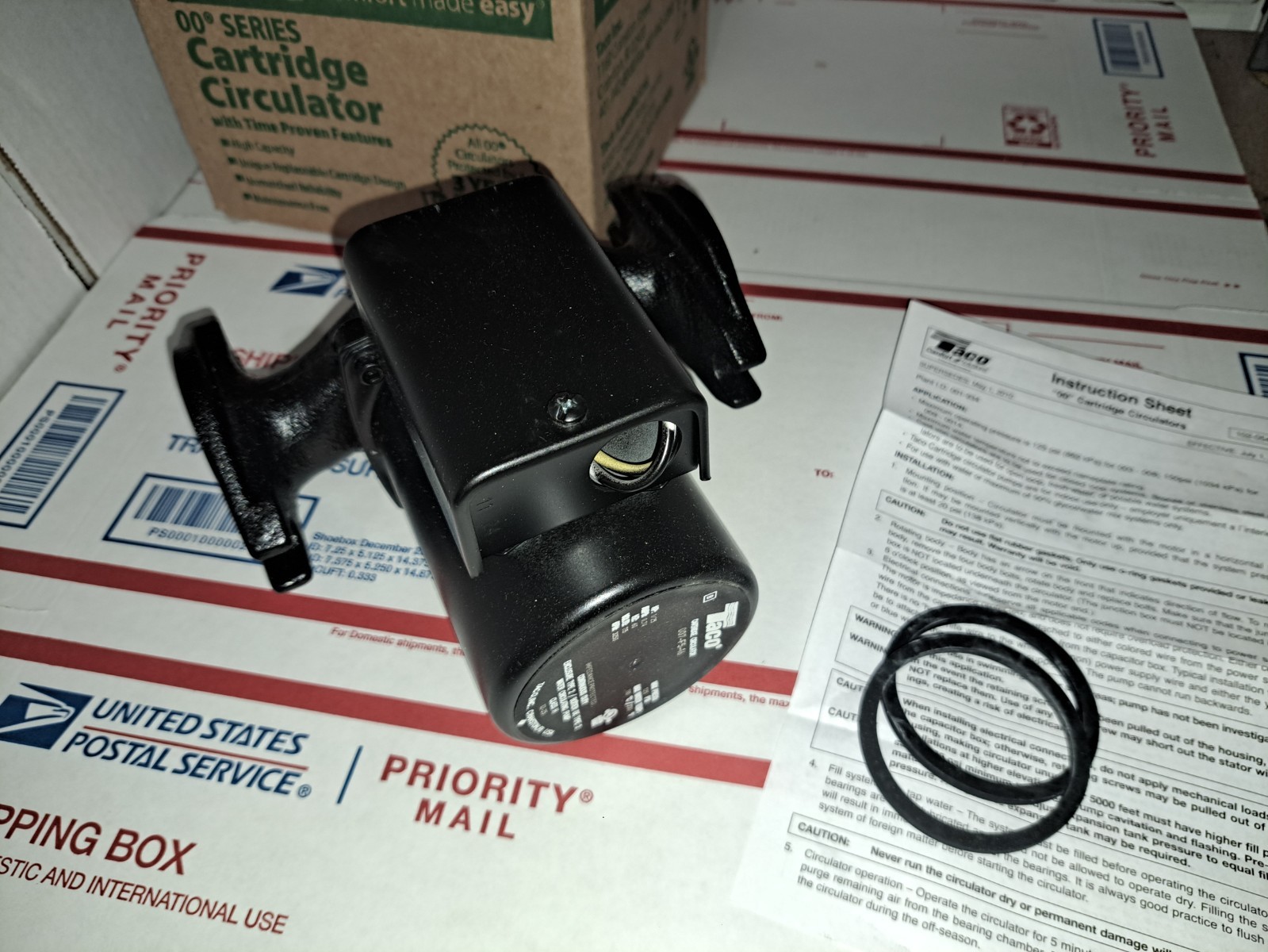 NEW TACO 007-F5 CARTRIDGE CIRCULATOR PUMP - 2026 Model F4 F3