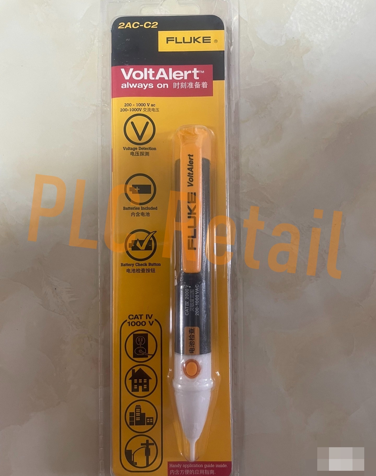 5PCS NEW fluke 2AC Non contact electric tester 2AC-C2 FedEx or DHL