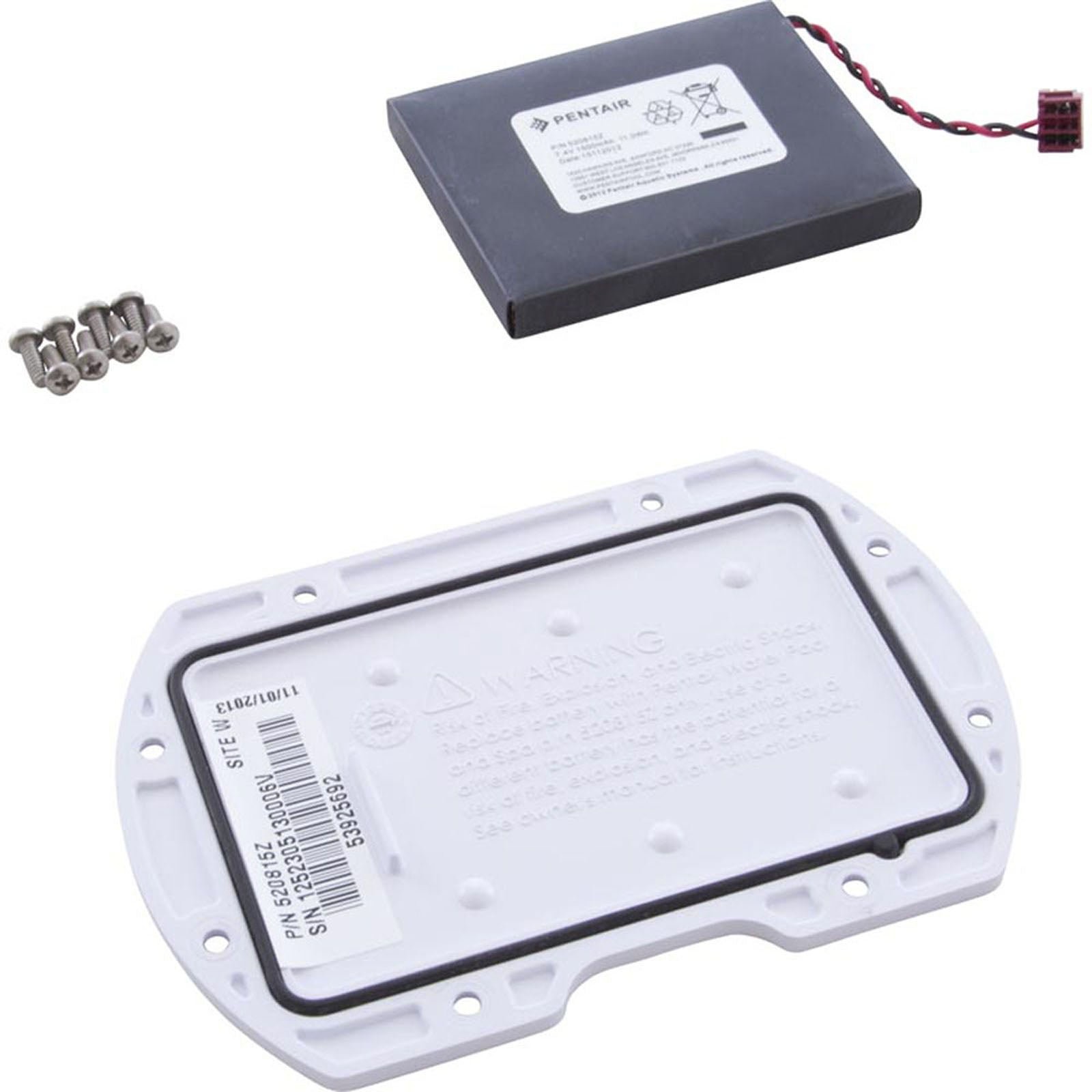 Battery, Pentair, IntelliTouch, MobileTouch II, w/ Door