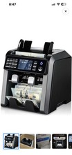 MUNBYN IMC08 Dual Money Counter Machine Mixed Denomination with Reject Pocket picture