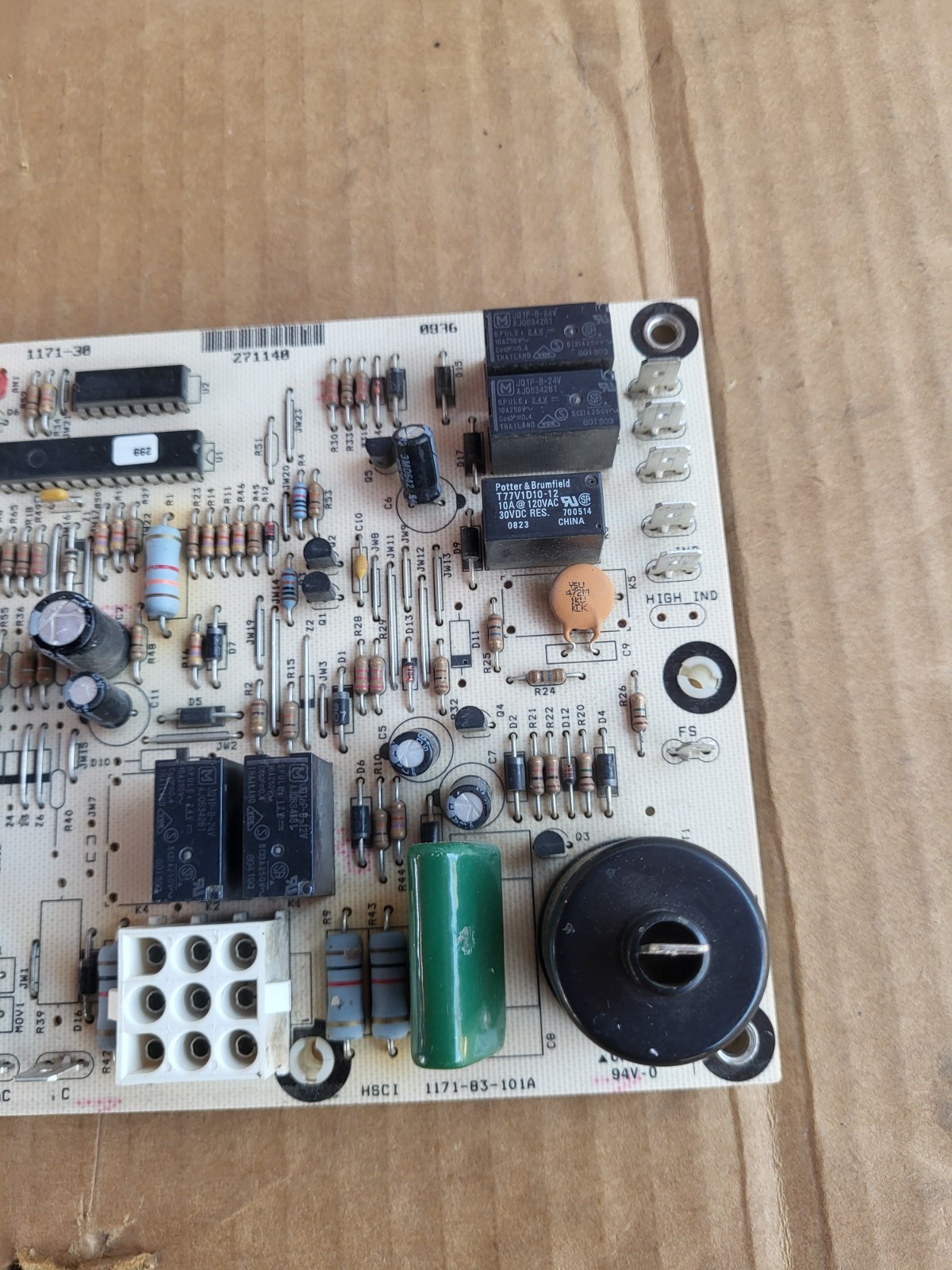 USED OEM 1171-40 1171-83-101A  Furnace Control Board  