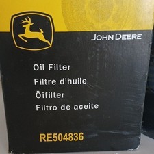 John Deere Oil Filter RE504836 MPN RE504836 Model RE504836 for John Deere picture
