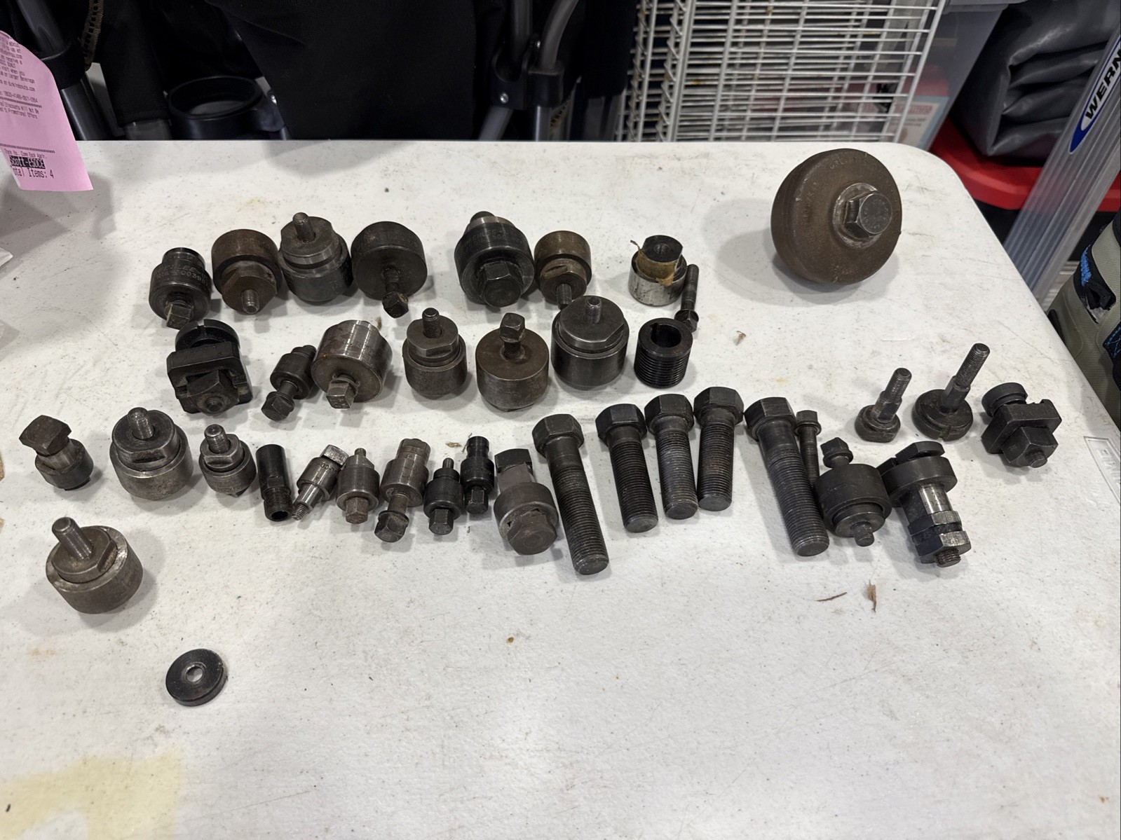 HUGE LOT OF GREENLEE KNOCKOUT DIES AND EXTRAS