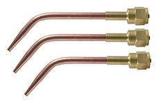 3 Pack Welding Nozzle Replacement for 100 Series Torch Handles Sizes 1, 2, 3 picture