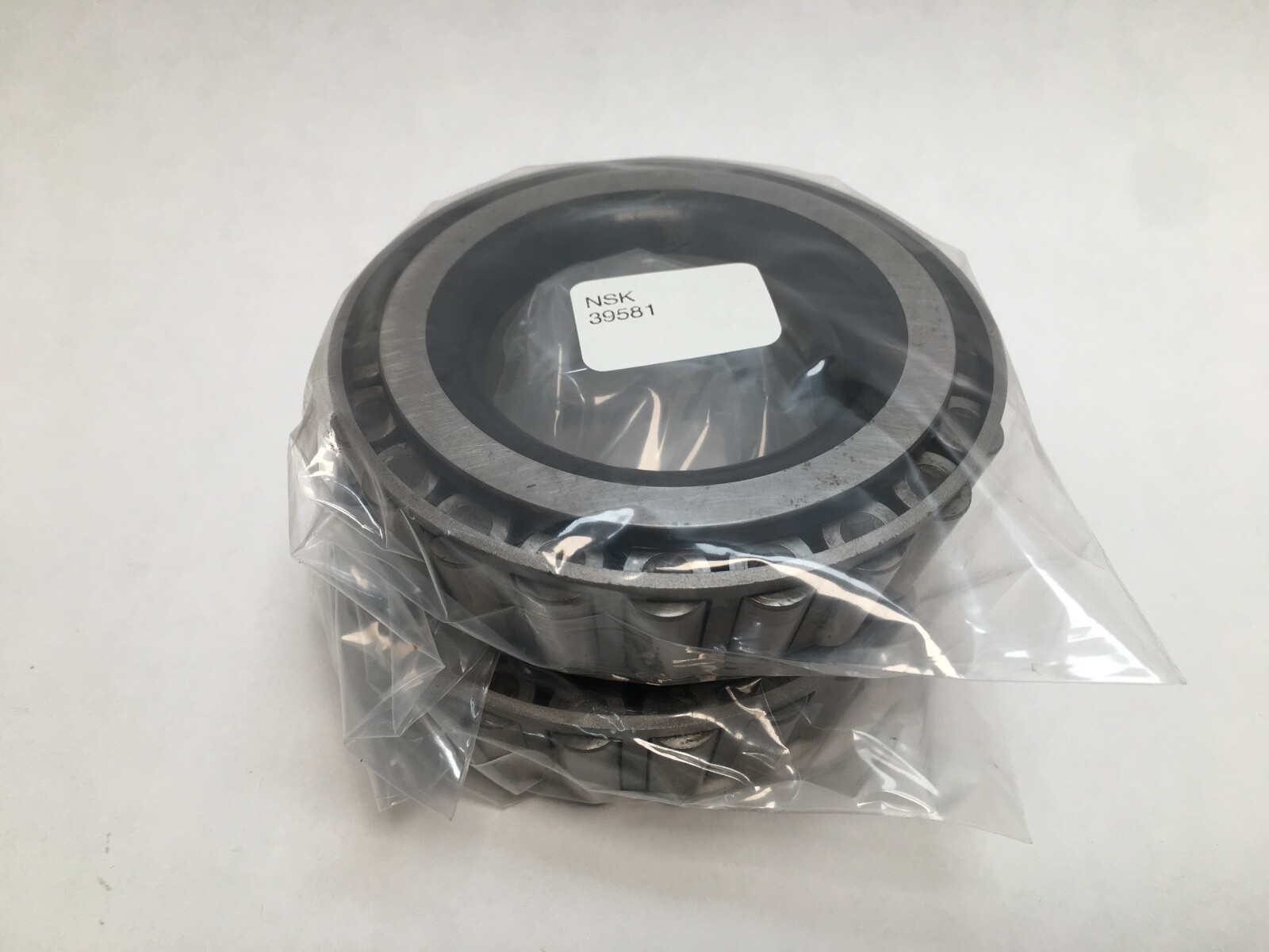 NSK 39581 Tapered Roller Bearing Cone 2-1/4 in Bore 1.1875 in Width 2 Pcs