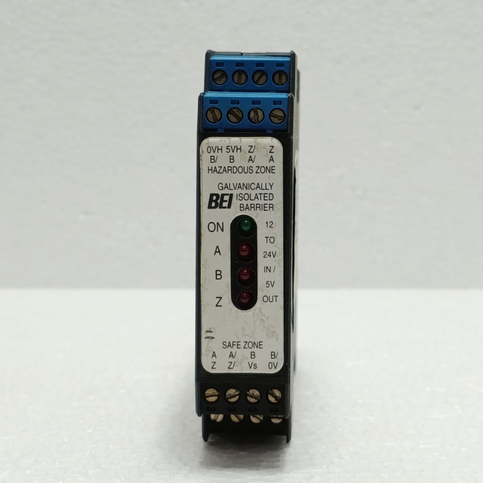 BEI SENSORS 60004-002 Isolated IS Barrier 12-28VDC | Used/Tested Cosmetic Damage