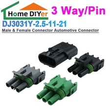 3 Way/Pin Male & Female Connector DJ3031Y-2.5-11-21 Automotive Connector picture